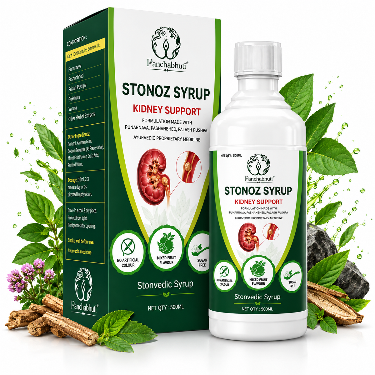 Stonoz Syrup — Grandpa's Kidney Care Formula