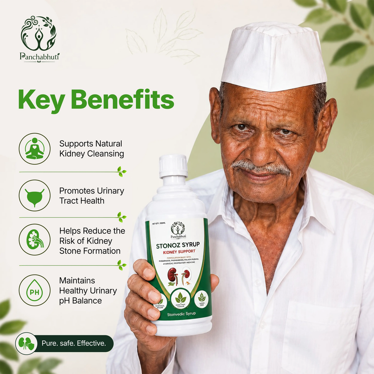 Stonoz Syrup — Grandpa's Kidney Care Formula